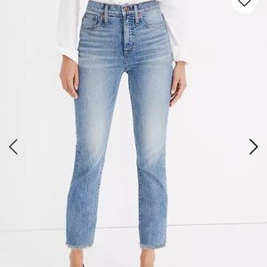 Madewell perfect vintage jean